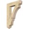 Ekena Millwork Balboa Arts & Crafts Rough Sawn Bracket, Douglas Fir, 6"W x 32"D x 44"H BKT06X32X44BOA03RDF - alternate 1